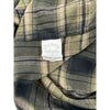 Dickies Relaxed Fit Checked Flannel Shirt - XL - Green Cotton Blend