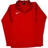 Nike Dri-FIT Red Long Sleeve Top - Small - Red Polyester