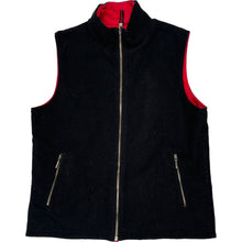  Reversible Lauren Ralph Lauren Fleece Gilet - Medium - Black Polyester