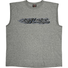  Harley-Davidson Graphic Vest - XL - Grey Cotton