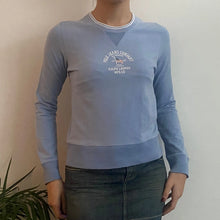  Vintage blue Polo Jeans Co. Sweatshirt - womens medium