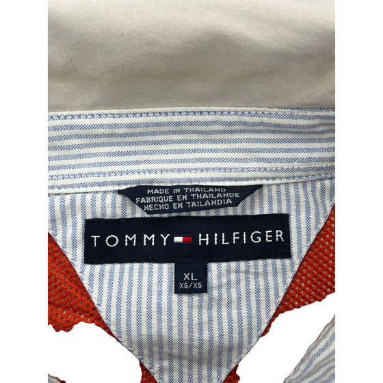 Tommy Hilfiger Beige Zip-Up Harrington Jacket - XL - Beige Cotton Blend