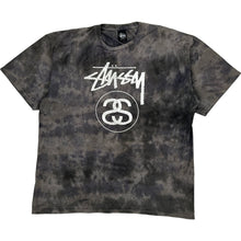  Stussy Tie-Dye T-Shirt - X-Large - Grey Cotton