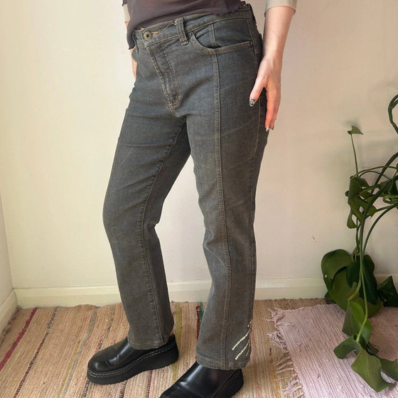 Vintage grey Dolce & Gabbana Jeans - womens 34" waist