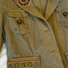 Vintage khaki Clink Jacket - womens medium