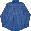 Chaps Plaid Long Sleeve Shirt - Large - Blue