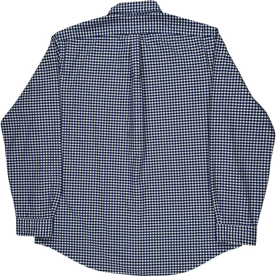 Ralph Lauren Classic Fit Checkered Shirt - XL - Blue Cotton