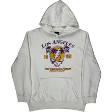  Liquid Blue Los Angeles Grateful Dead Hoodie - Large - White Cotton Blend