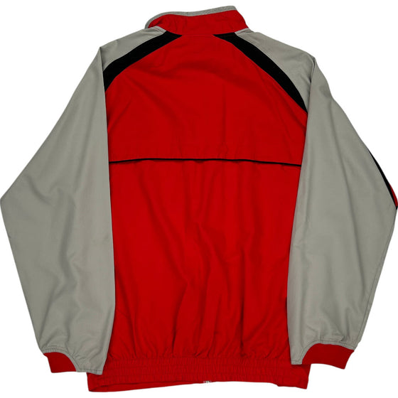 Nike Team Zip Up Jacket - Large - Red Polyester