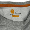 Carhartt Long Sleeve T-Shirt - Large - Grey Cotton Blend