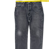 Levis Denim Jeans - 32W 27L - Black Cotton