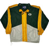 Starter Green Bay Packers NFL Windbreaker Jacket - XL - Green Polyester