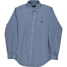  Ralph Lauren Check Shirt - Small - Blue Cotton