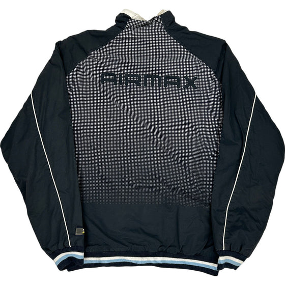 Nike Air Max Windbreaker Jacket - Large - Black Polyester