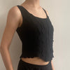 Vintage black Superior Top - womens medium