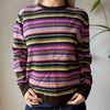 Vintage multicoloured Mad'S Jumper - womens medium