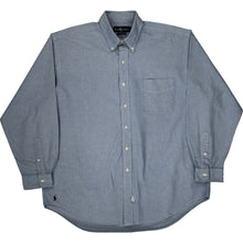  Ralph Lauren The Big Oxford Shirt - Large - Blue Cotton