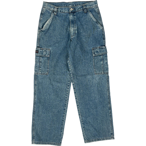 Wrangler Cargo Jeans - 31W 31L - Blue Cotton