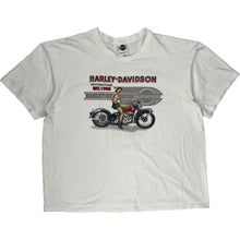  Harley Davidson Graphic T-Shirt - XXX-Large - White Cotton