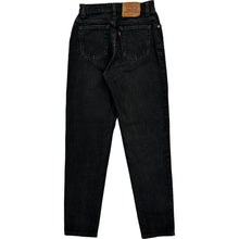  Levis 531 Relaxed Fit Tapered Leg Jeans - 26W 32L - Black Cotton