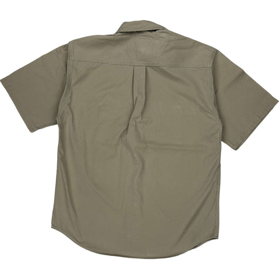 Carhartt Short Sleeve Shirt - Medium - Beige Cotton