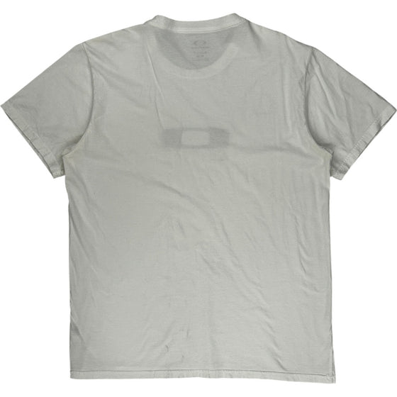 Oakley Regular Fit T-Shirt - Medium - White Cotton