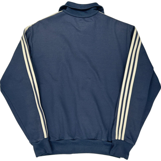 Adidas Track Jacket - XL - Navy Cotton Blend