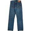 Levis 501 Jeans - 28W 32L - Blue Cotton