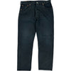 Levis 501 Jeans - 34W 29L - Black Cotton