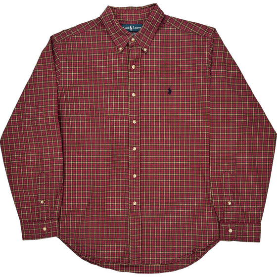 Ralph Lauren Classic Fit Check Shirt - XL - Multicoloured Cotton