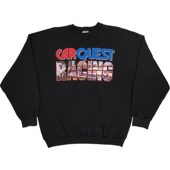 Tultex CarQuest Racing Sweatshirt - XXL - Black Cotton Blend