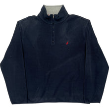  Nautica Fleece Sweatshirt - Large - Black Polyester