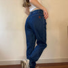 Vintage blue Ferretti Jeans - womens 26" waist