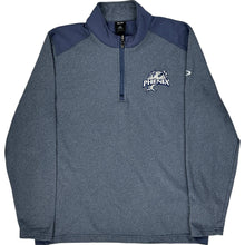  Oakley Phenix Zip-Up Sweatshirt - Large - Blue Polyester