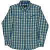 Patagonia Plaid Shirt - Large - Blue Nylon Blend