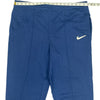 Nike Blue Track Pants - XL - Blue Nylon