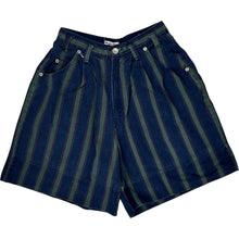  Sostanza Striped Shorts - 26W 6L - Navy Cotton