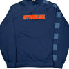 Syracuse Nike College Track Jacket - Medium Navy Polyester