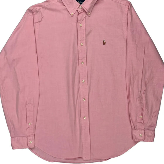 Ralph Lauren Shirt - Large Pink Cotton