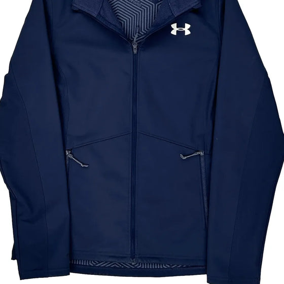 Athletic Under Armour Slim Fit Track Jacket - Medium Navy Polyester Blend