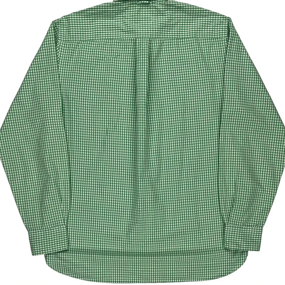 Tommy Hilfiger Checked Shirt - Medium Green Cotton