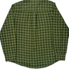 Timberland Checked Shirt - Large Green Cotton