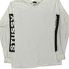 Stussy Top - Large White Cotton