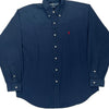 Blaire Ralph Lauren Shirt - Large Blue Cotton