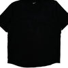 Nike T-Shirt - Large Black Cotton