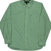 Tommy Hilfiger Checked Shirt - Medium Green Cotton