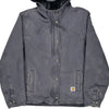 Carhartt Oversized Coat - Large Blue Cotton