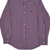 Ralph Lauren Checked Shirt - Large Red Cotton