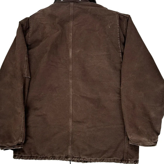 Carhartt Tall Jacket - XL Brown Cotton