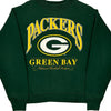 Green Bay Packers Nfl Graphic Sweatshirt - Small Green Cotton Blend